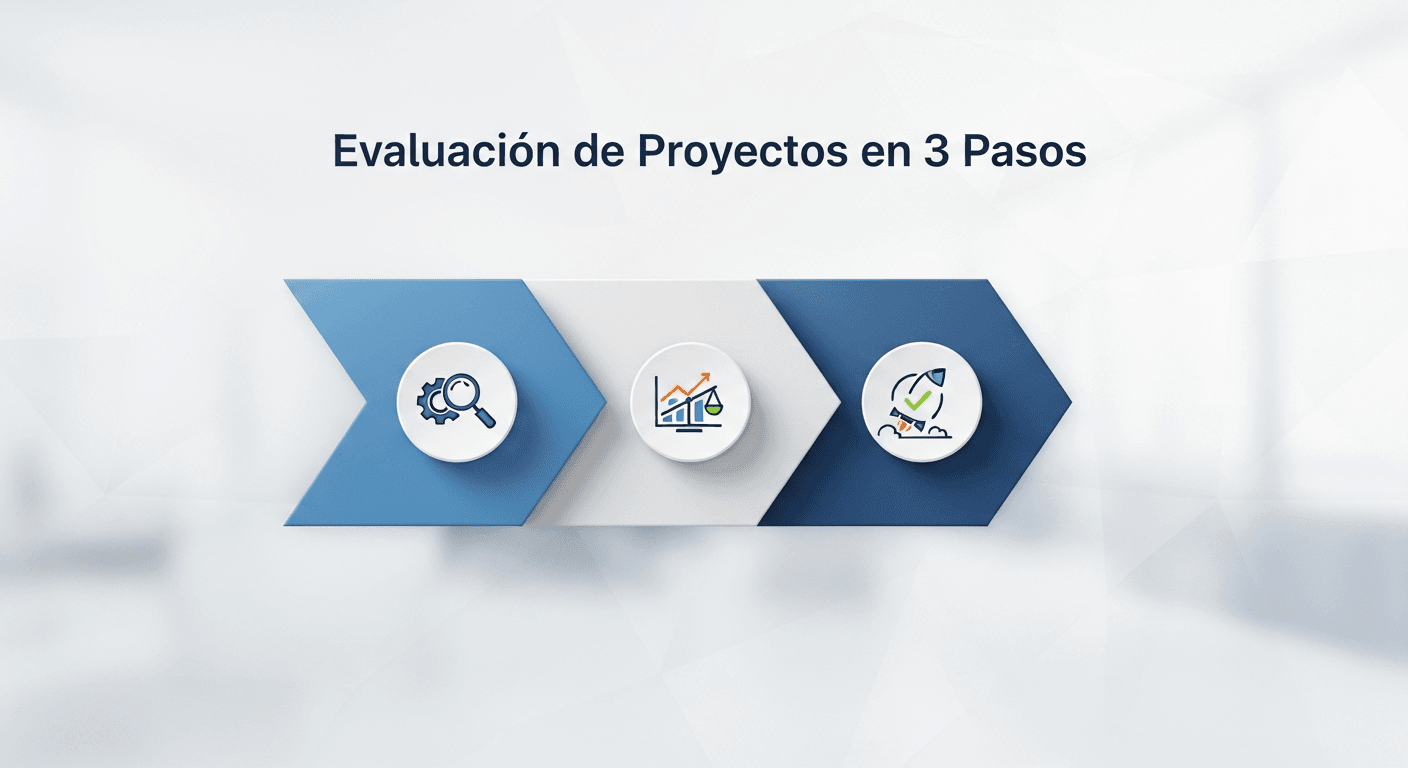 Evaluación de Proyectos en 3 Pasos