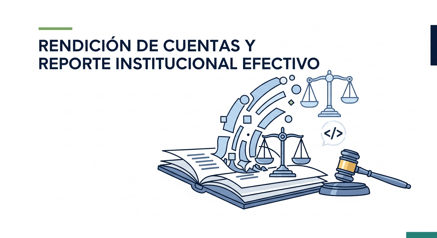 Rendición de Cuentas y Reporte Institucional Efectivo